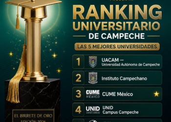 El Birrete de Oro 2026: estas son las 5 mejores universidades de Campeche